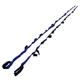 ムカデ 競争 両足用 運動会 体育祭 レクリエーション トレーニング 撮影 配信 (20人用・ブルー) [並行輸入品]