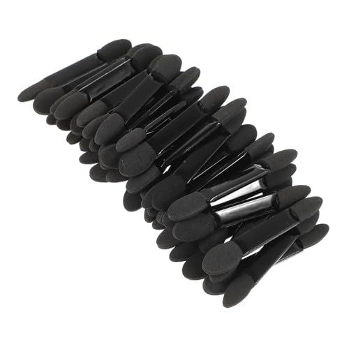 TOVINANNA 50pc Double-headed Eye Shadow Makeup Brush Set Sponge Plastic Lightweight Travel-friendly Perfect for Women
