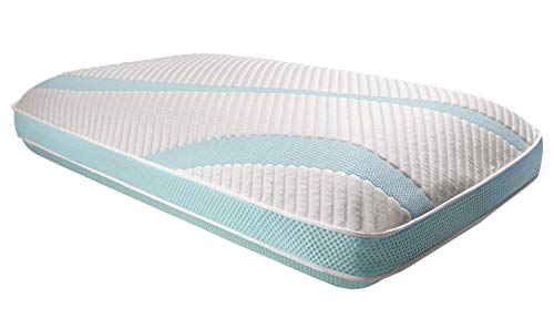Image of Tempur-Pedic Memory Foam TEMPUR-Adapt ProHi + Cooling-Queen Pillow, white