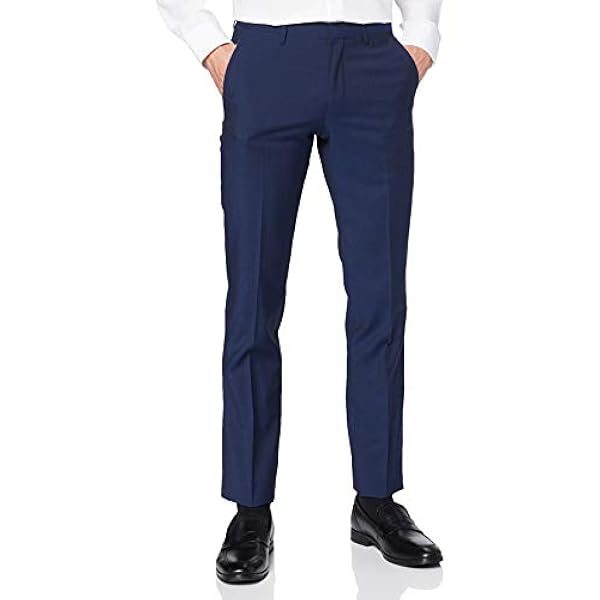 Roy Robson Slim fit kostymbyxor för män