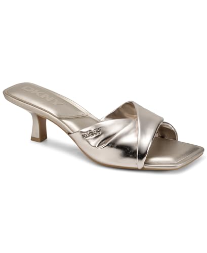 Image of DKNY Womens Jolaine Twist Heel Sandal Mule
