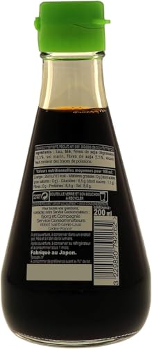 Sauce Salée Réduite En Sel Tanoshi La Bouteille De 200ml - vue 5