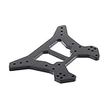 ARRMA AR330189 Rear Aluminum Typhon Shock Tower, Black
