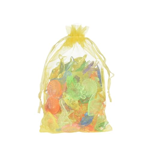 Piedras preciosas para piscina,Juguetes para piscina | 100 piezas de piedras preciosas acrílicas de animales del océano | Regalos de fiesta en la piscina, decoraciones de fiesta bajo el mar para