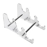 3/2/1 段ディスプレイキーボードホルダー透明アクリルキーボードスタンドコンピュータメカニカルキーボードラック収納 フリーノット シマノ デスクトップキーボードトレイ クリアキーボードスタンド