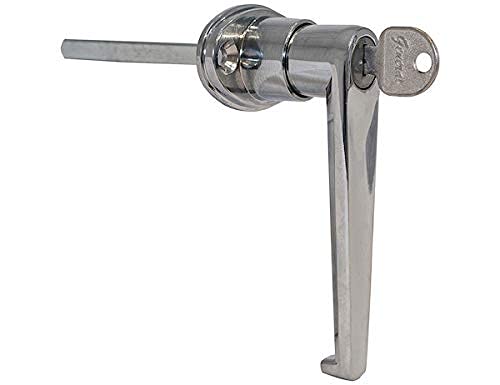 Buyers Products B2394L, L-Type Locking Door Handle - 3-1/2 Inch Handle Length With CL001 Key