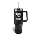 The Memory Company Officially Licensed NFL - Jacksonville Jaguars 46oz Game Day Tumbler with Laser Engraved Team Logo