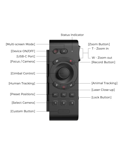 OBSBOT Tail Air & Smart Remote Combo, Streaming Camera with AI Tracking PTZ, Intelligent APP, Gesture Control, HDMI/USB-C/Wireless Webcam, Video Camera for Filming, Worship, Content Creator, etc. - Image 8