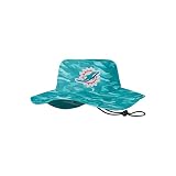 FOCO Miami Dolphins NFL Camo Boonie Hat