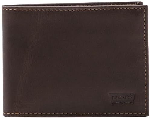 Levi's Levi's® Casual Classics Hunte Coin Bifold - Batwin Unisex, Dark Brown, Un