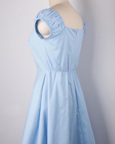 Image of YARN & INK Retro Swing Dresses for Women 1950s Vintage Rockabilly Clothes Pinup Clothing Cocktail Party Dress