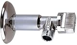 llave escuadra arco antical Reformas del hogar Llave DE ESCUADRA Larga SIN Tuerca (1/2\" x 3/8\") 2 Unidades