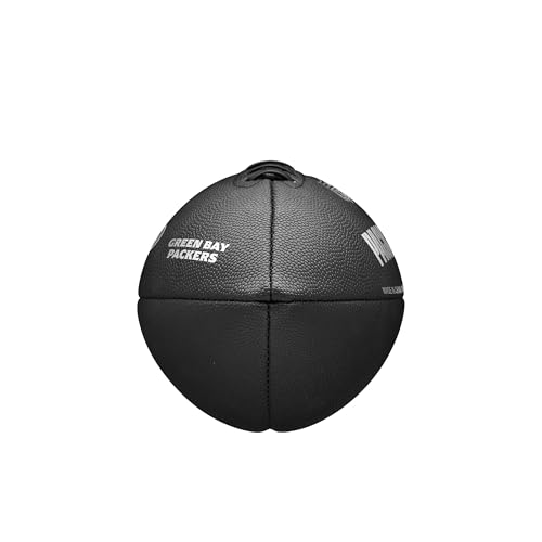 Wilson NFL Team Metallic Premiere Fußball, offizielle Größe, Green Bay Packers