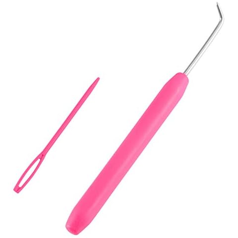 heacker 1 Set Needle + Hook Crochet For Knitter & Knitting Loom Cover