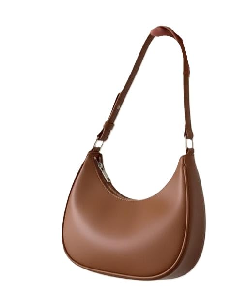 Chic crescent handbag for women girls casual daily use office travel sling compact shoulder purse bag-image-32