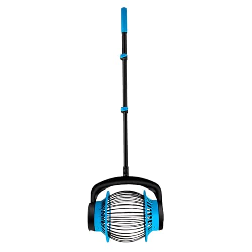 Recolector de nueces, recogedor telescópico de castañas de nogal | Recolector rápido, recogedor de conos de pino rodante para nueces, castañas, pelotas de golf, bellotas