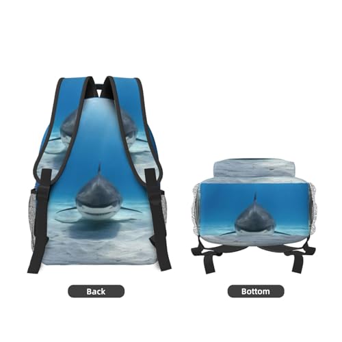Sac à dos ordinateur requin tigre pour voyager léger sans stress