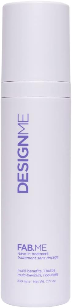 Design.ME Fab.ME Leave-In Conditioner Spray | Leave-In Conditioner for Dry Damaged Hair | Detangler Spray | All in One Leave In Hair Treatment 7.77oz
