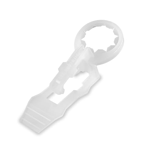 HLO Lighting V2 Christmas Light Clips - C9 & Shingle/Gutter Clips for E17 Sockets - Durable Pack of 100