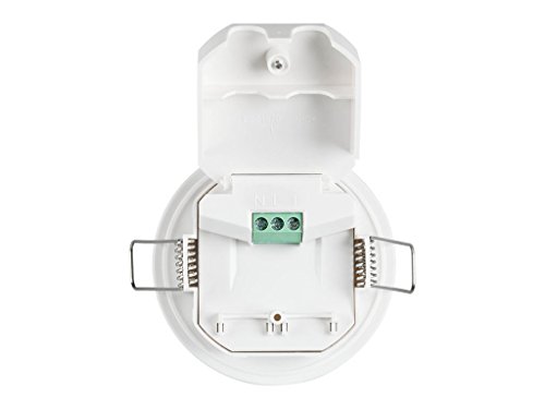 legrand 048944 détecteur de mouvement fixation plafond, ir 360° sur 8m, blanc