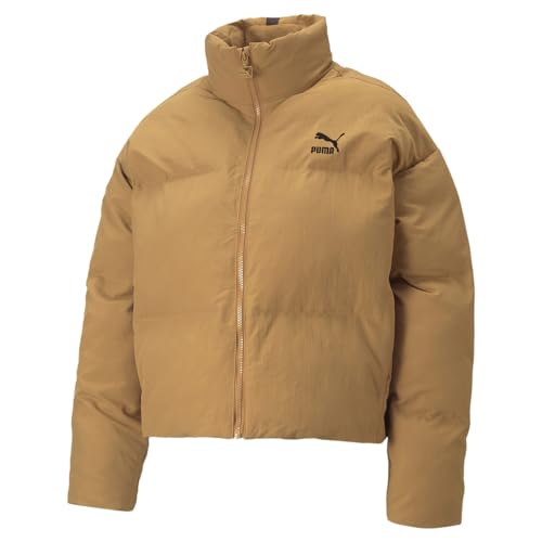 【値下げ】PUMA ジップアップジャケット ベージュ/ブラウン他 PUMA ブラウン ジップアップジャケット M - メルカリ