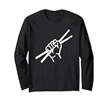 Drumsticks Drum Set Drums Gift Long Sleeve T-Shirt