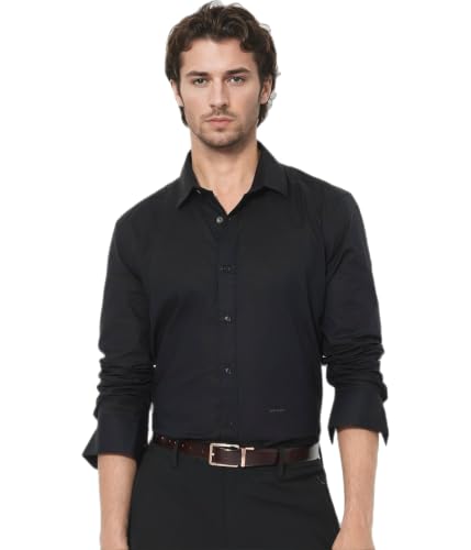 Image of Rare Rabbit Regular fit Plain Shirt