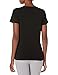 Calvin Klein Women's V-Neck T-Shirt, Black, Large
