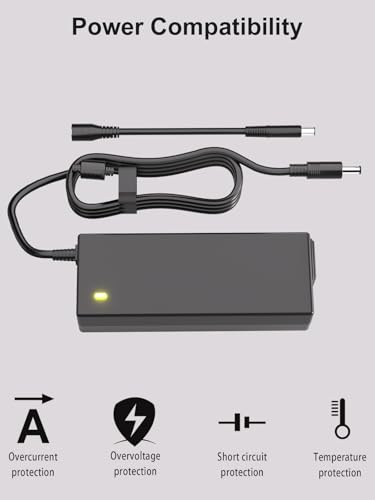 Image of 90W Power Supply Compatible with Dell Optiplex Micro /All-in-One Desktop