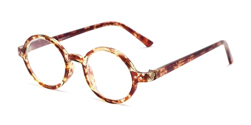 Readers.com Reading Glasses: The Bookworm round Style for Men and Women