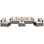 Shintenchi 7 Pieces Outdoor Patio Sectional Sofa Couch, Silver PE Wicker Furniture Sets, Patio Conversation Sets with Washable Cushions Glass Coffee Table for Garden, Poolside, Backyard, Khaki