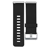  Kinshops Correa de Banda de Reloj Deportivo de reemplazo Ajustable de Silicona Suave clásica con pasadores de liberación rápida para Reloj Fitbit Blaze de 21,6 cm,