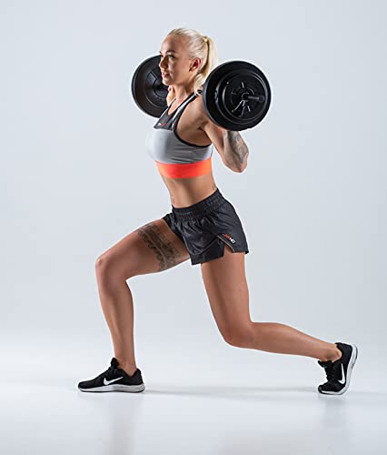 OnWay Hantelstangen Training Set 20 kg bestehend aus 2 x 1.25kg, 2 x 2.5kg, 2 x 5kg OW1546