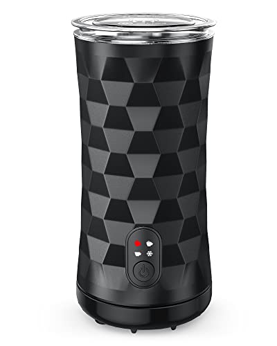 Ipshea Milk Frother, Electric Milk Frother And Steamer, 4 In 1 Hot & Cold Foam Maker With Temperature Control, Quiet Auto Milk Warmer For Coffee, Latte, Cappuccino, Hot Chocolates #TOP2