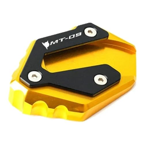 Plaque de support béquille latérale MT-09 rallonge pied réglable Yamaha