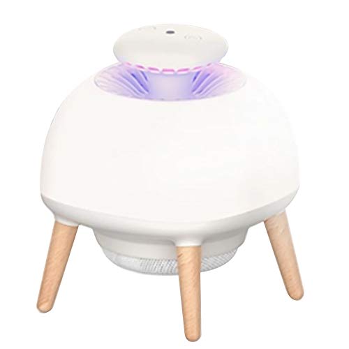 Lampe Anti Moustique ÉLectrique 4W Led Tueur De Moustiques Portable Ultra Faible Bruit Lampe De Tente Contre Les Moustiques Mouches Insectes Interieur Et Exterieur