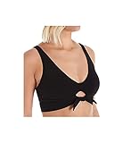 Robin Piccone Women's Ava Solids Classic Bikini Top Black M
