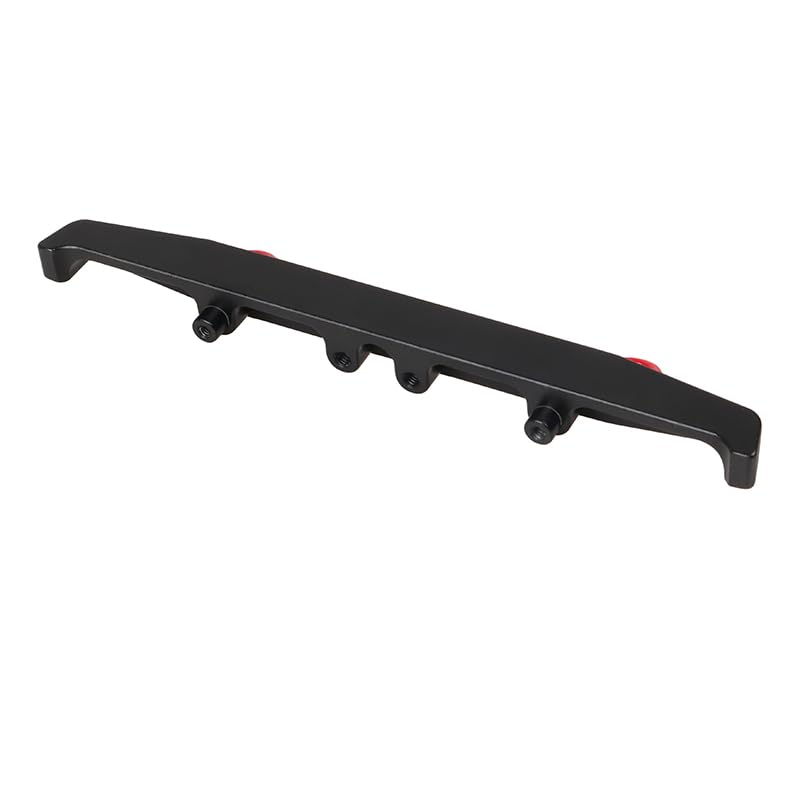 KYX Racing CNC Machined Aluminum Rear Bumper Upgrades Parts Accessories for 1/18 RC Crawler Car Traxxas TRX4M K10