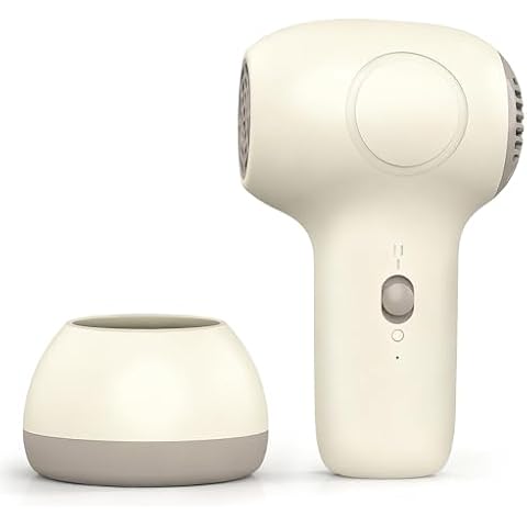 FANPROMS Cordless Hair Dryer for Baby Gentle Airflow Mini Hair Dryer Portable Rechargeable Kids Blow Dryer for Family Travel Low Heat Quiet Cordless Hairdryer Safe for Infant Hair Delicate Skin Cover