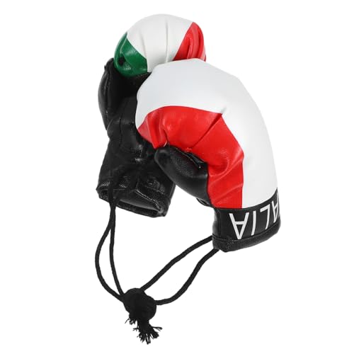 Alipis Mini Guantoni Da Boxe Con Ciondolo Guantoni Da Boxe Sportivi Per Palestra Auto Decorazioni Feste Ornamento Per Le Vacanze