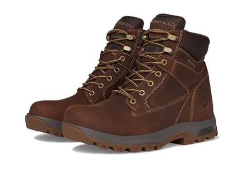 Image of Dunham mens 8000 Works 6 in Plain Toe Waterproof Boot