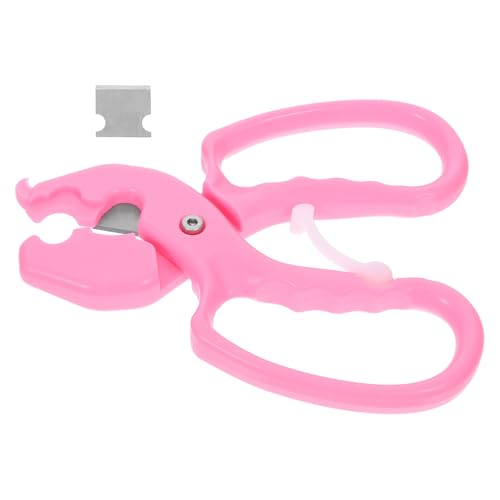 Tijeras de podar florales rosa Ergonomicas Abaodam miniatura 1
