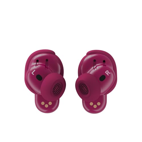 Image of Bose QuietComfort Ultra Earbuds (2nd Gen) - Wireless Noise Cancelling Earbuds with Mic, Immersive Audio, USB-C Charging, Up to 6 Hours Battery, IPX4 Rating, Deep Plum - Limited Edition Color
