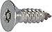 10 x 1 1/2 Tamper Resistant Torx Flat Head Sheet Metal Screw 18-8 Stainless Steel (T-25) (20)