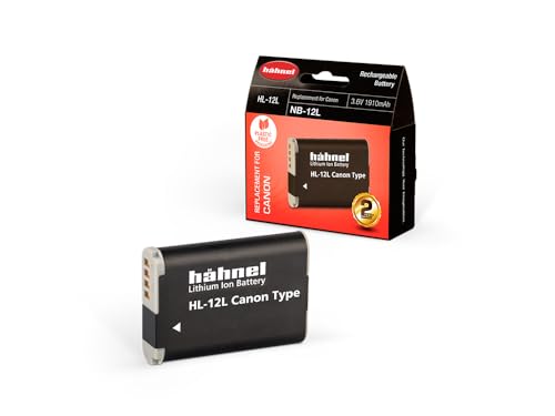 Batterie Li-ION Hähnel HL-12L Canon accessoire photo accumulateur de remplacement