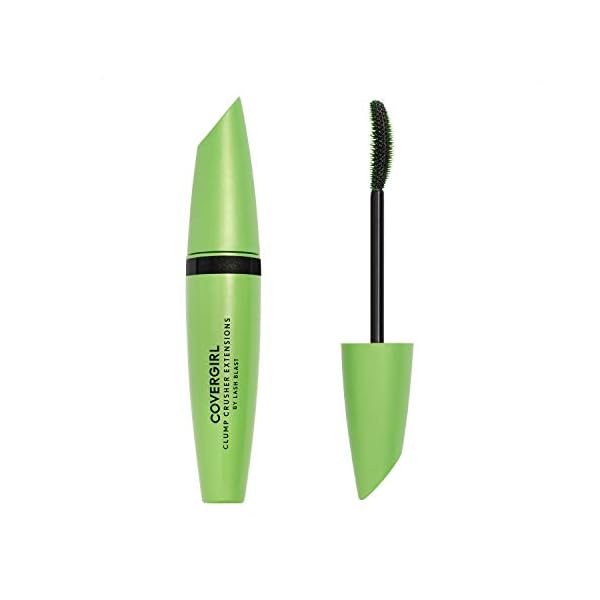 COVERGIRL-Clump-Crusher-Extensions-LashBlast-Mascara-Very-Black-Pack-of-1 COVERGIRL - Clump Crusher by Lash Blast Mascara, Water resistant, 20X More Volume, Double Sided Brush, Long-Lasting Wear, 100% Cruelty-Free