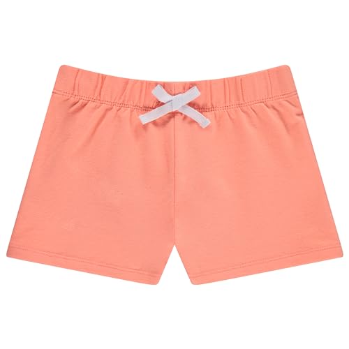 Image of BTween 4 Pack Girls Shorts, Cotton French Terry Shorts for Girls, Kids Summer Clothing