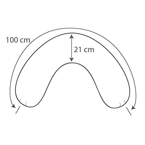 Theraline Schlaf- und Nackenkissen mit Perlenfüllung