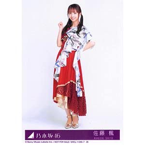 Amazon.co.jp: 【佐藤楓】 公式生写真 乃木坂46 夜明けまで強がらなく