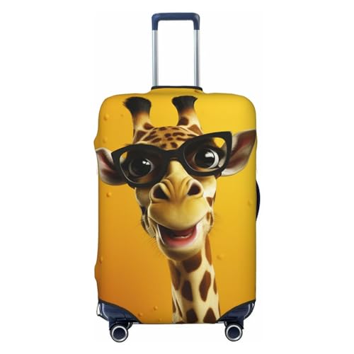 Housse de bagage girafe noire XL pour valise de 45,7 à 81,3 cm